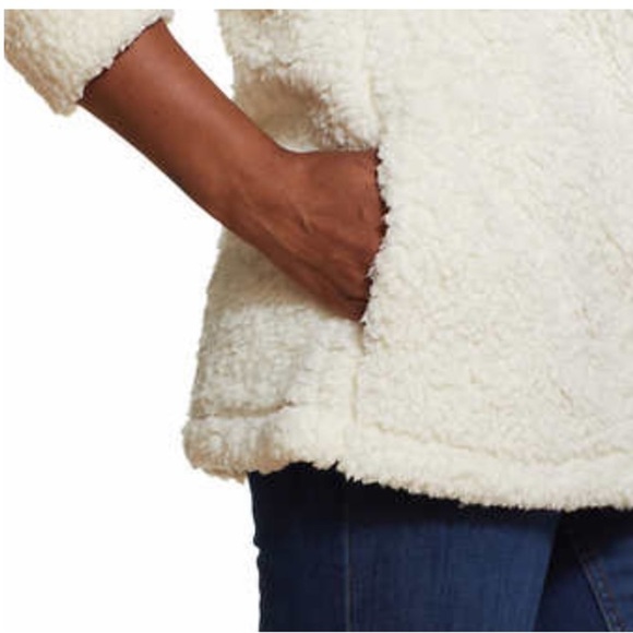 THE ORIGINAL WEATHERPROOF Women’s Sherpa Quarter Zip Fleece-Lined Pullover - Picture 5 of 13